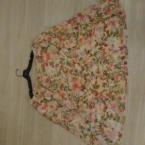 Floral skirt,
